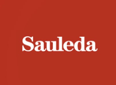Logotip de Sauleda – teixits tècnics d’alta gamma